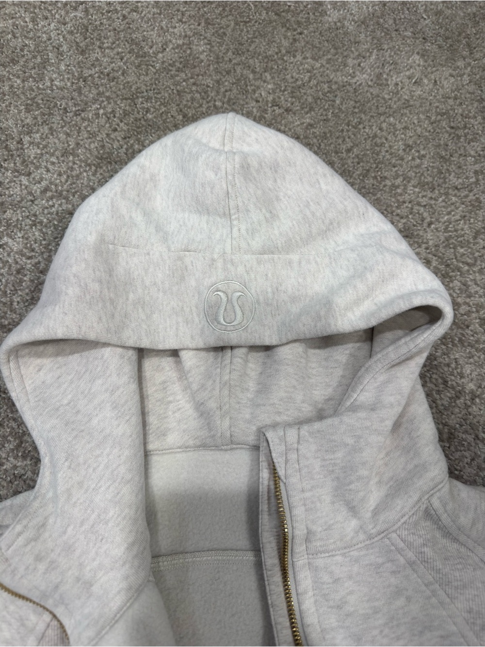 Lululemon Scuba Oversized Half Zip Hoodie - Picture 4 of 5